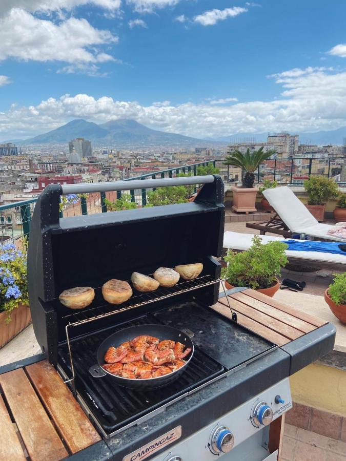 Appartement A Wonderful Penthouse In Naples Extérieur photo